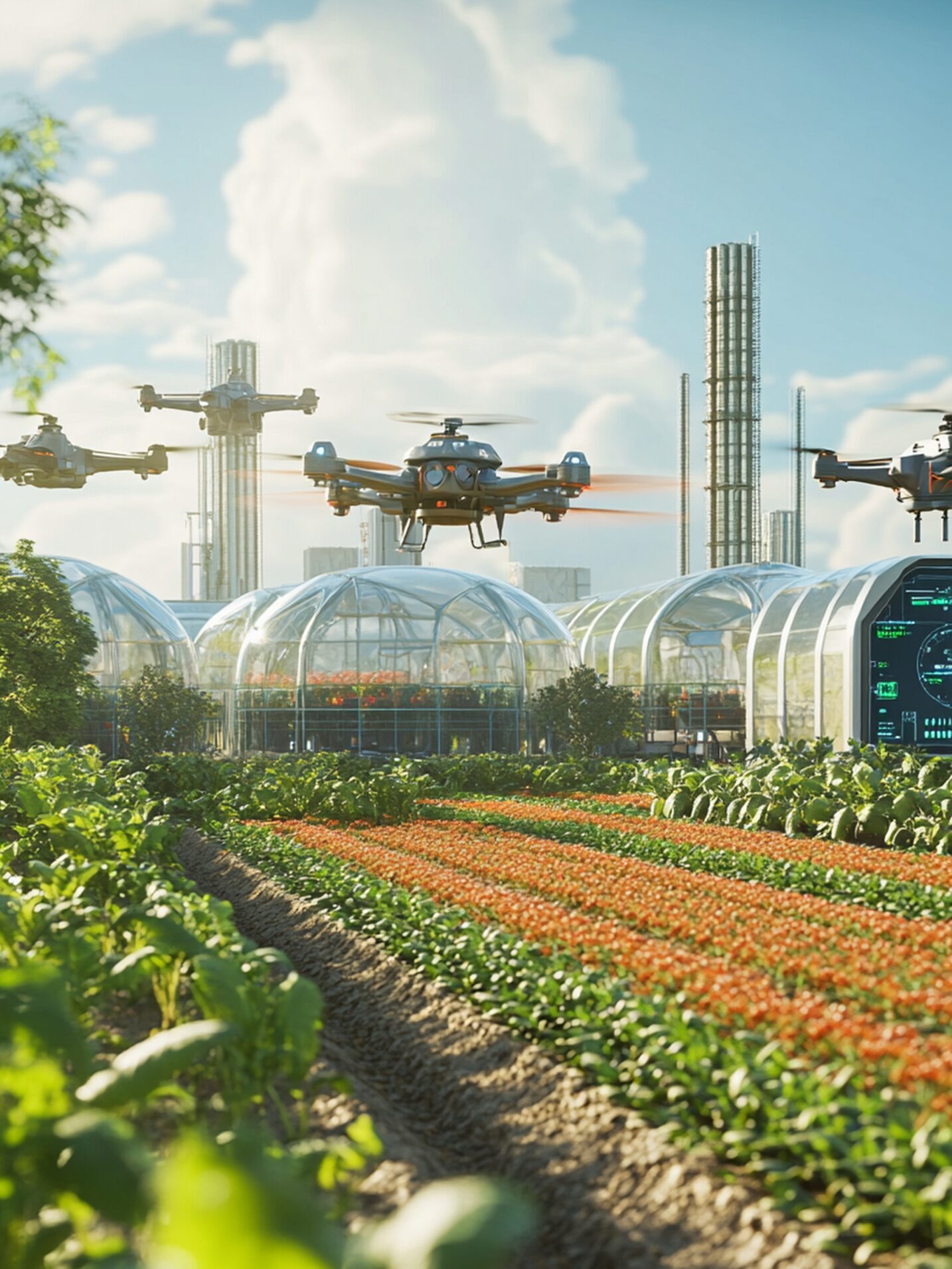Sardius global - advanced-agricultural-farm-with-drones-robots-smart-irrigation-systems